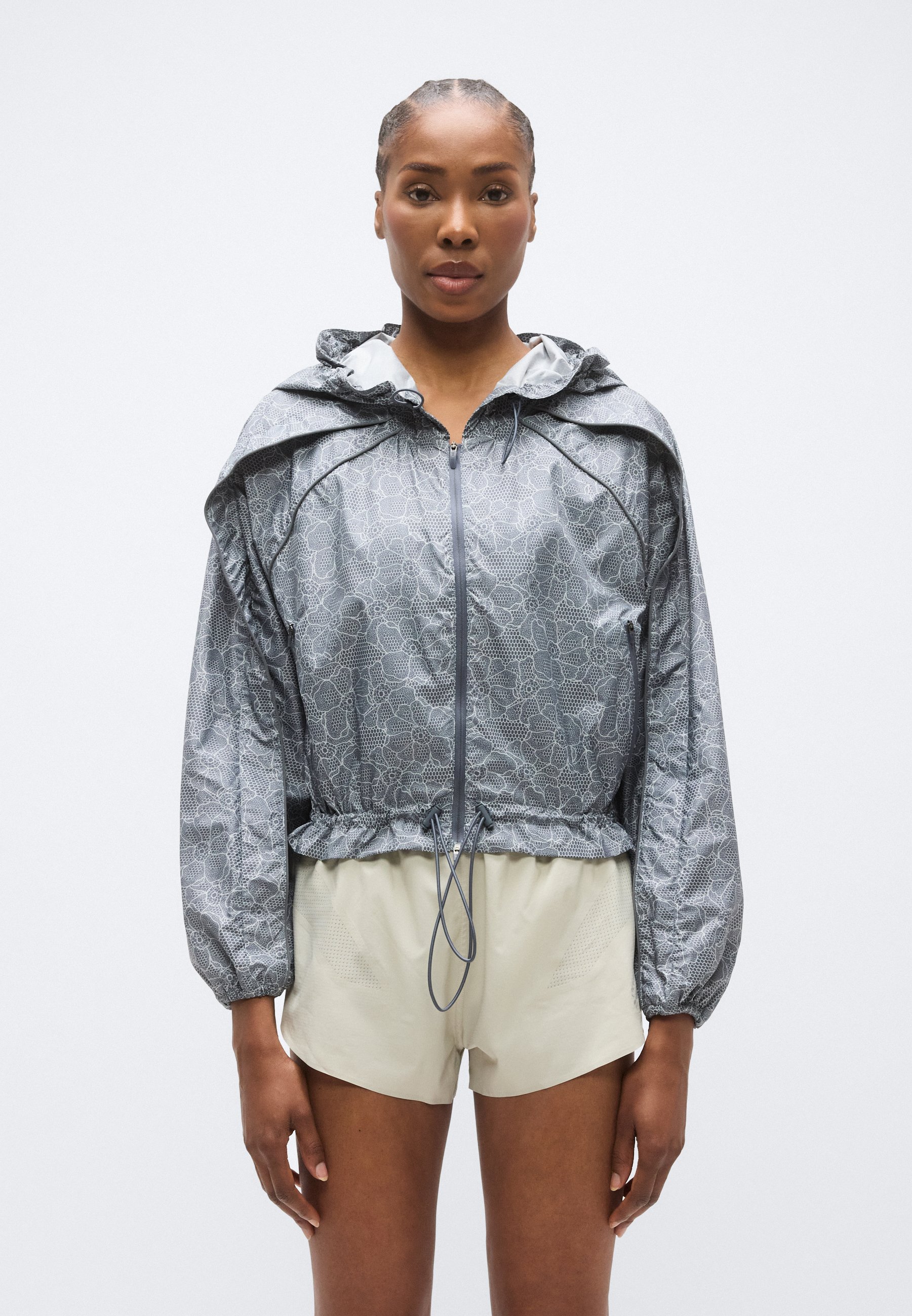 adidas by Stella McCartney Windbreaker - light grey/onix/grey
