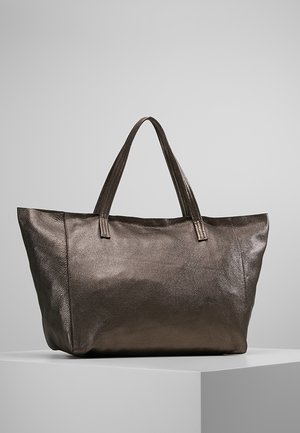 Shopping bags - gunmetal