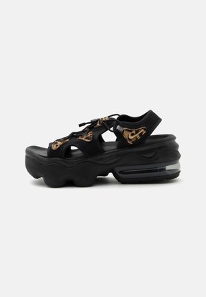 Nike Sportswear, AIR MAX KOKO - Plateausandalette - black/metallic gold-coloured/black/anthracite