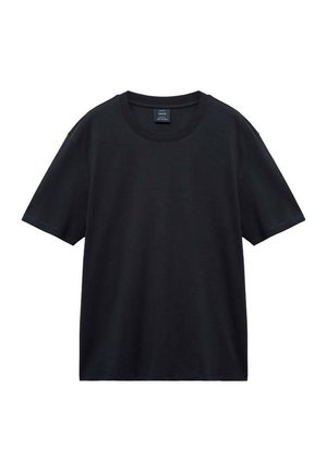 Mango Basic T-shirt - dark navy