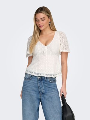 ONLDANIELLA  - Bluse - cloud dancer