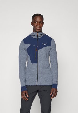 Salewa, PUEZ 2 HOOD - Суитшърт с цип - navy blazer