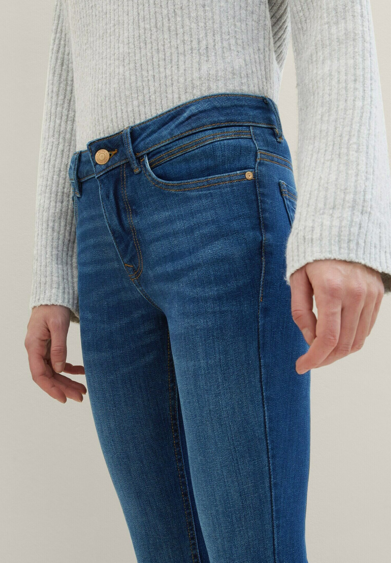 TOM TAILOR Damen Jeans Kate Skinny Fit – Schwarz, Bequem & Nachhaltig