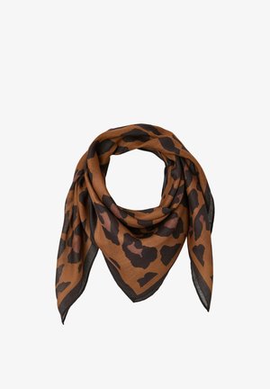 Damart, ANIMAL PRINT TREND - Foulard - ochre animal print