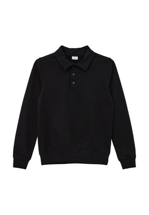 MIT KRAGEN - Poloshirt - schwarz