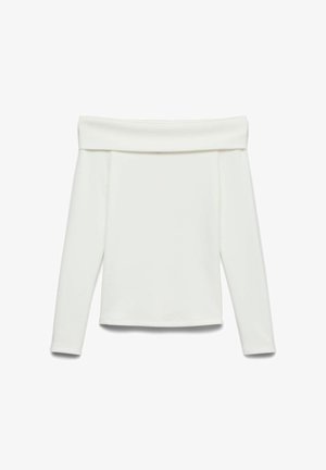 Vero Moda, Off shoulder VMMILLE - Pikkade varrukatega topp - snow white