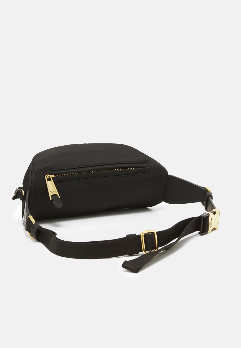 MOSCHINO UNISEX - Riñonera - black/gold-coloured/negro Zalando.es
