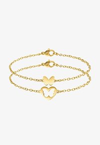 Geselecteerd, gold-coloured