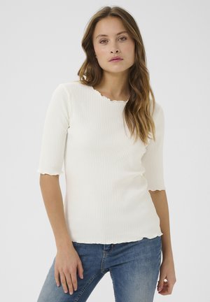 CUFIJI DOLLY RIB - T-Shirt basic - spring gardenia
