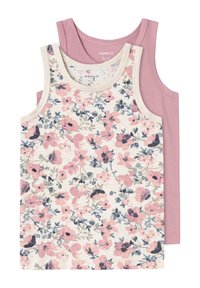 Name it - NMFTANK NOSTALGIA FLOWER 2 PACK - Unterhemd/-shirt - pink Thumbnail-Bild 1