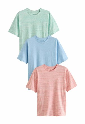 MARL  REGULAR FIT - T-shirt basic - blue mint green pink