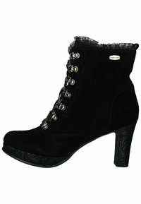 LAURA VITA Bottines à plateau - noir