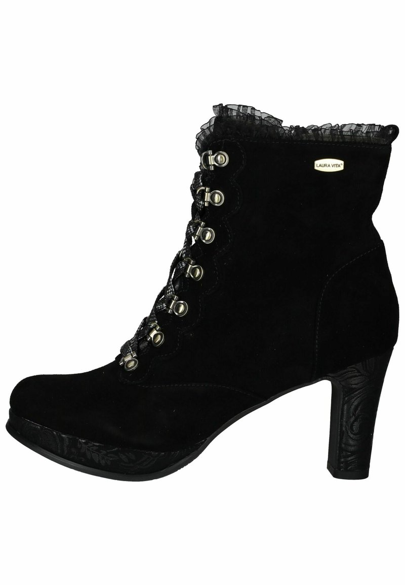 LAURA VITA Bottines à plateau - noir