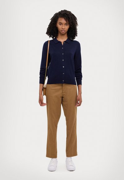 Polo Ralph Lauren LONG SLEEVED CARDIGAN - Kardigán - hunter navy