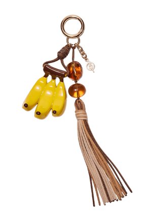 BANANA CHARM - Portachiavi - dark brown