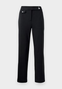 ZINLEAH - Auduma bikses - black
