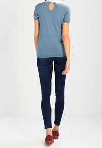 NAF NAF Print T-shirt - light blue