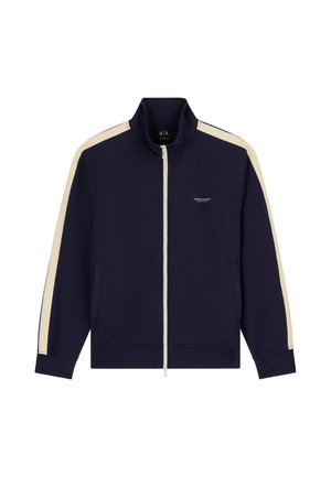 Armani Exchange, SWEATSHIRT - Sweat zippé - deep navy