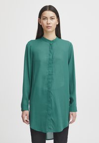 ICHI - IHCELLANI LONG SH2 - Button-down blouse - cadmium green Thumbnail Image 1