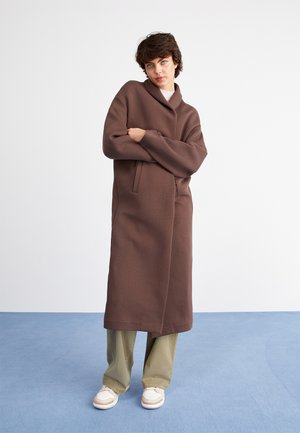 TECH FLEECE DUSTER - Klassischer Mantel - baroque brown/black