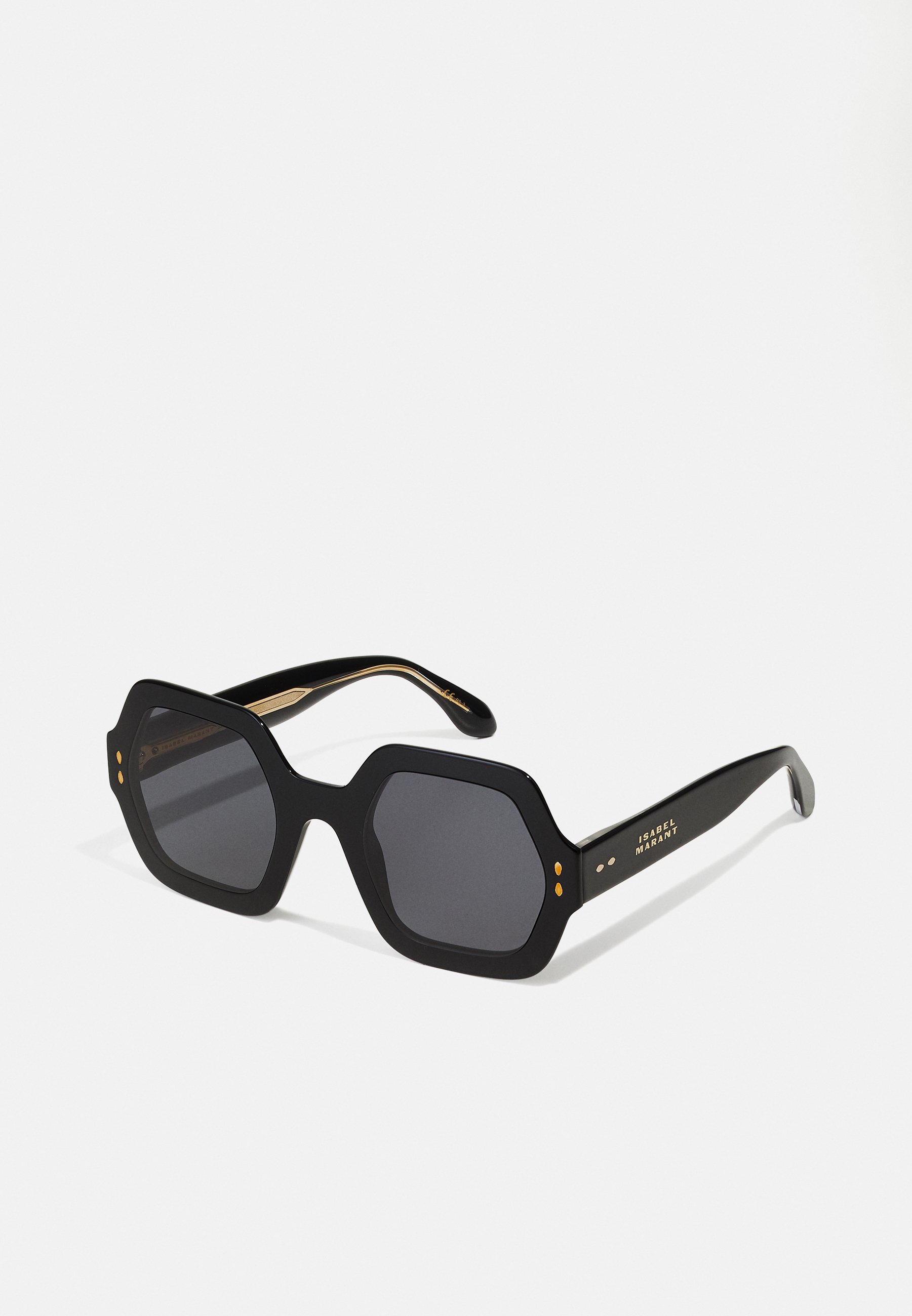 Isabel Marant Sleek Black Hexagon-Frame Acetate Sunglasses Isabel Marant IM-0119-S 0009O: Buy Online | Visionet main image 2