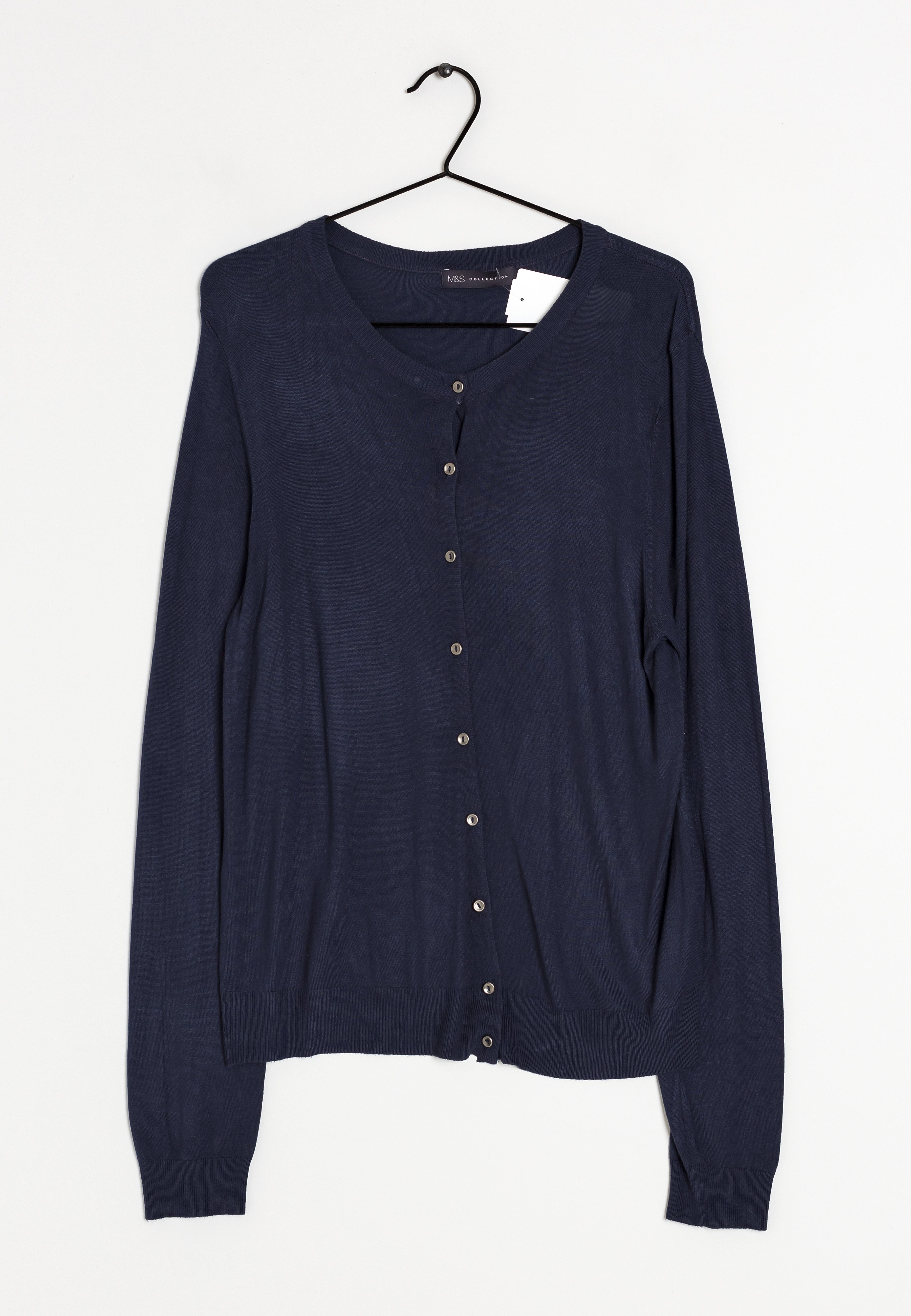 marks and spencer blue cardigan