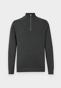 ONSTING LIFE HALF ZIP - Džemper - dark grey melange