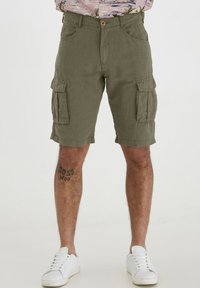 Solid - SDPOVL CARGO LINEN - Shorts - ivy green Thumbnail Image 1