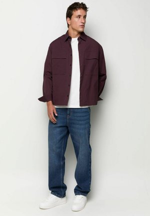 Balmohk SHIRT LONG SLEEVE SAFARI - Letná bunda - eggplant