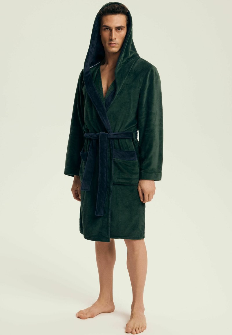 Henderson NATCH - Dressing gown - green - Zalando Henderson NATCH - Dressing gown - green - Zalando