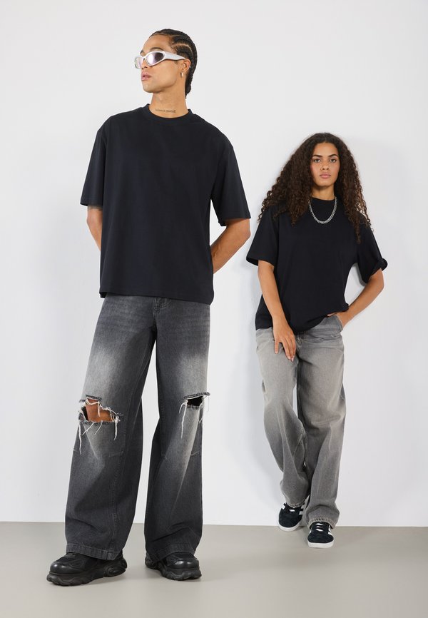 UNISEX 2 PACK BASIC BOXY T SHIRT - Basic T-shirt