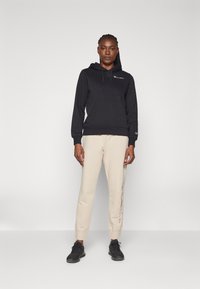 Champion ICONS HOODIE CONTRAST LOGO SMALL - Džemperis ar kapuci - black
