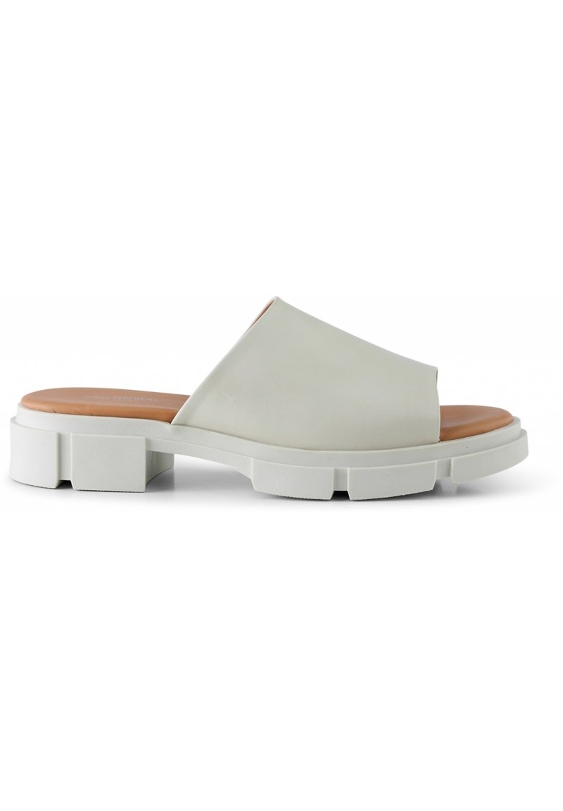 Damen Sneaker | Shoe The Bear Pantolette hoch grauweiß/weiß - AM31503 Damen Sneaker | Shoe The Bear Pantolette hoch grauweiß/weiß - AM31503