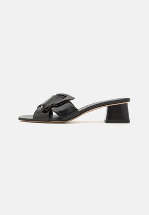 BLAIR MULE - Tagant lahtised kingad - black