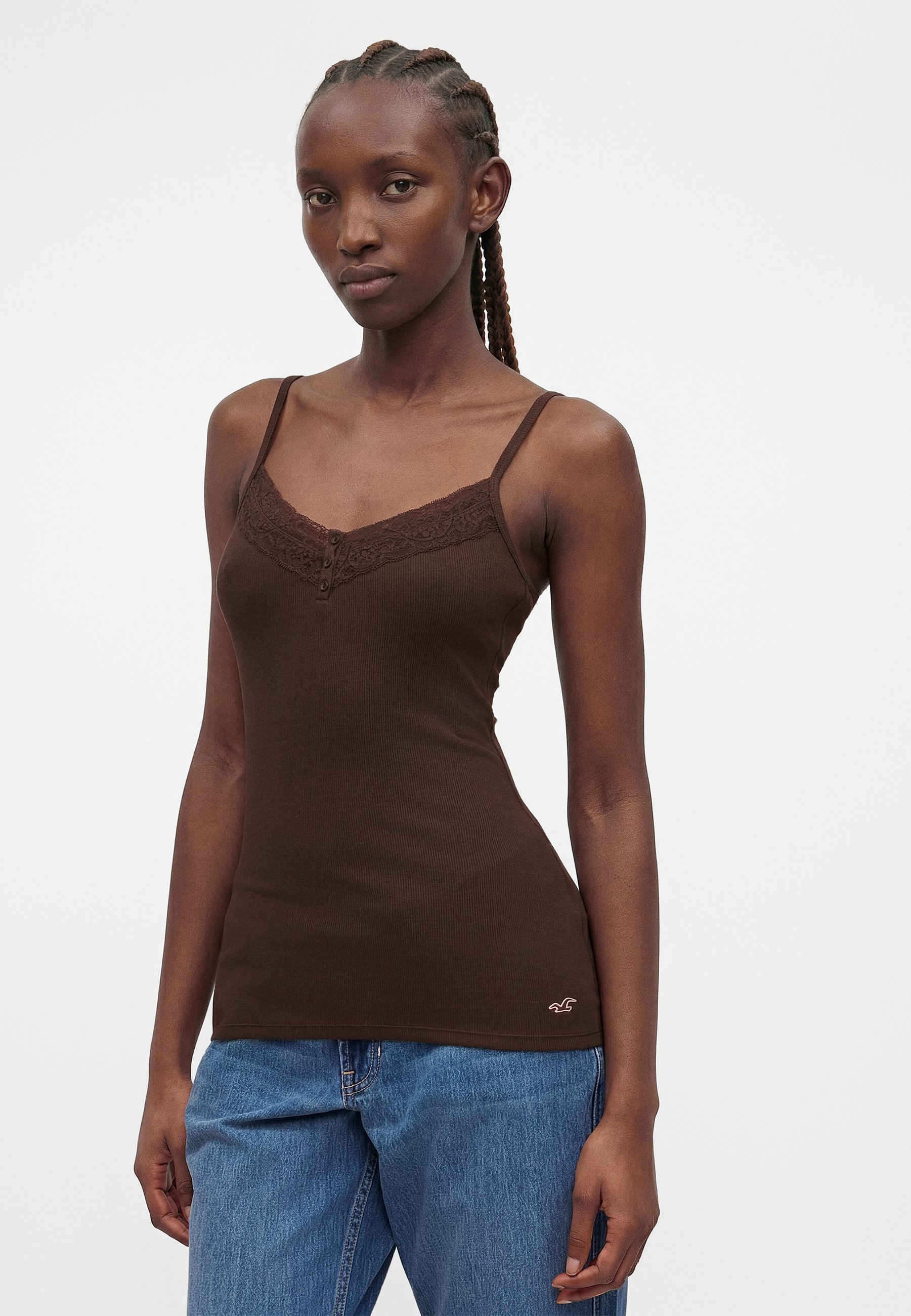 Pieces Top - black - Zalando.co.uk