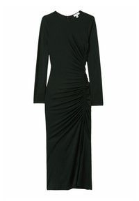 Reiss ROSIE RUCHED MIDI - Pouzdrové šaty - dark green