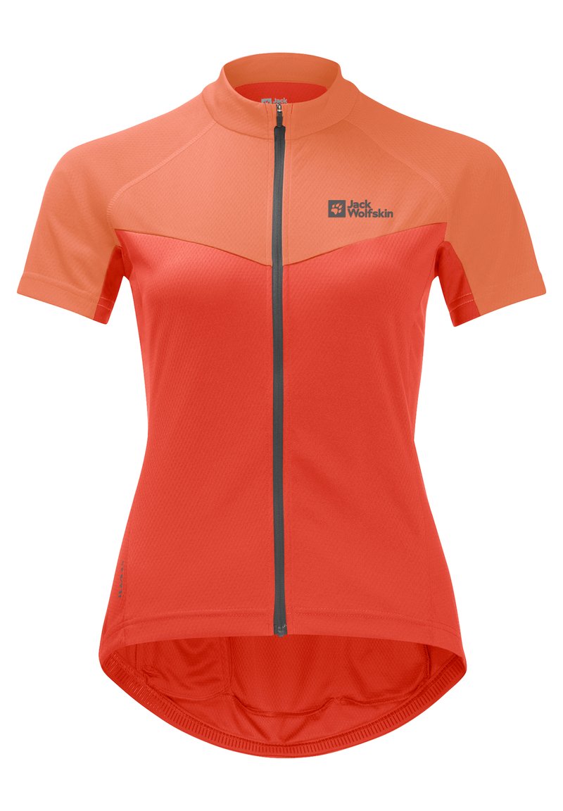 Jack Wolfskin Wielershirt rood