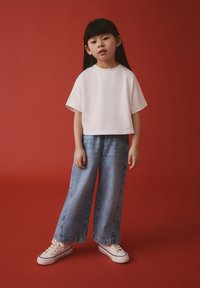 Next REGULAR FIT WIDE  - Flared-farkut - mid blue denim