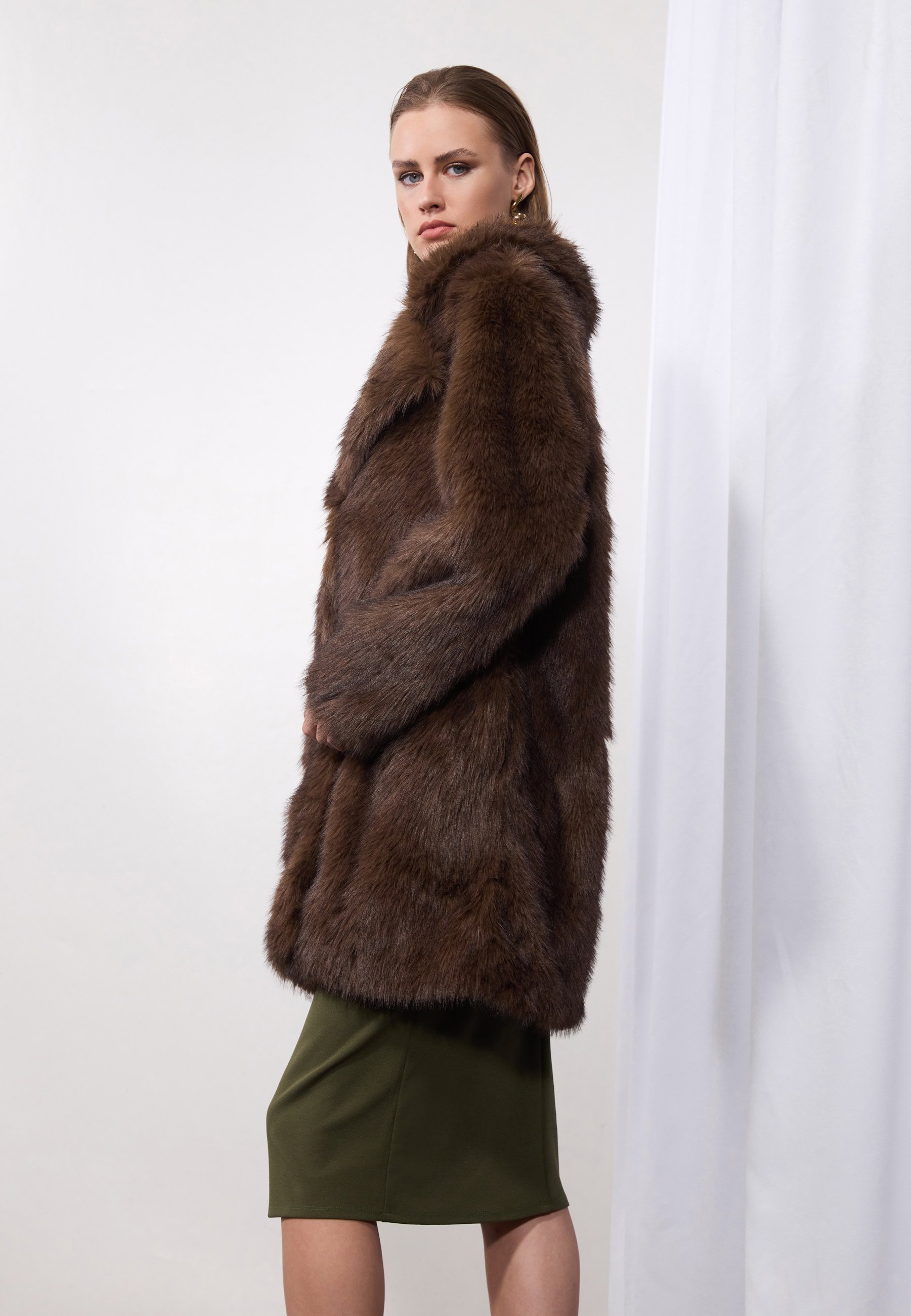 Anna Field Winter coat - brown - Zalando.co.uk
