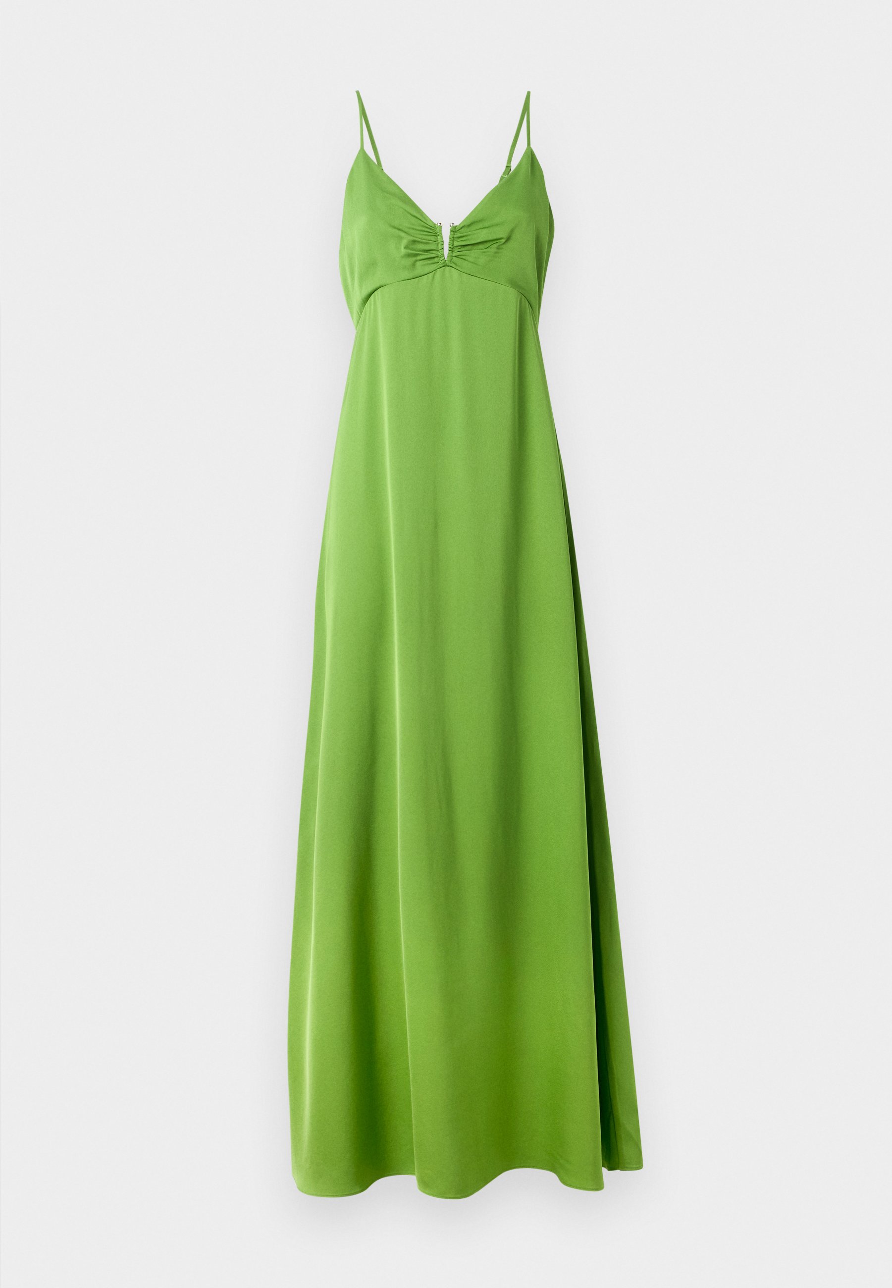Selected SLFLAURINA RING DRESS - Maxi dress - spindle tree/olive