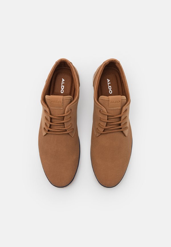 HERON - Casual lace-ups - cognac4