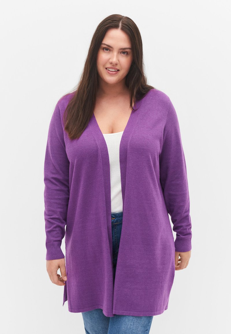 Zizzi MIT SEITENSCHLITZ Gilet purple magic mel/lilas ZALANDO.FR