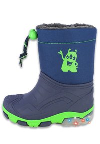 Beck WARMFUTTER BLINKING GHOST - Snowboots  - dunkelblau