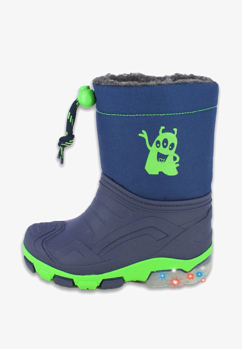 Beck WARMFUTTER BLINKING GHOST - Snowboots - dunkelblau