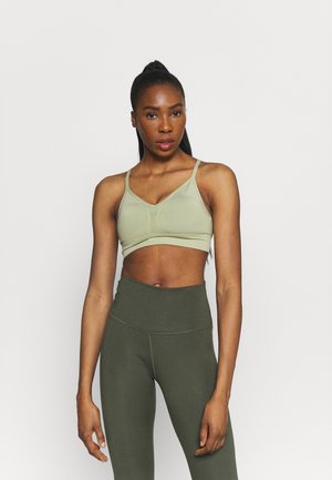 INDY SEAMLESS BRA - Sport-bh met light support - celadon/white