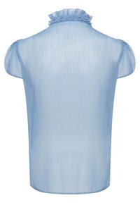 Saint Tropez LILJA CRINKLE - Bluza z gumbi - captain's blue