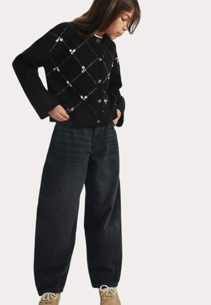 Marks & Spencer, BLING CARDIGAN (6-16 YRS).. - Strickjacke - black