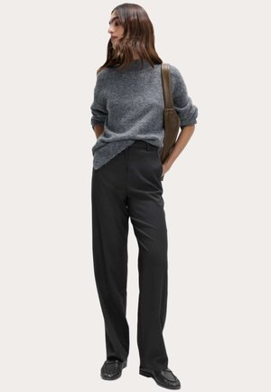 Marks & Spencer, STRAIGHT, szary melanż