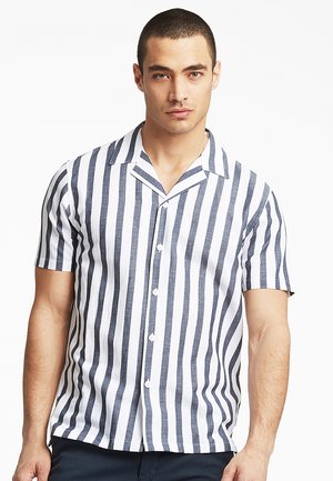 STRIPED RESORT - Shirt - navy