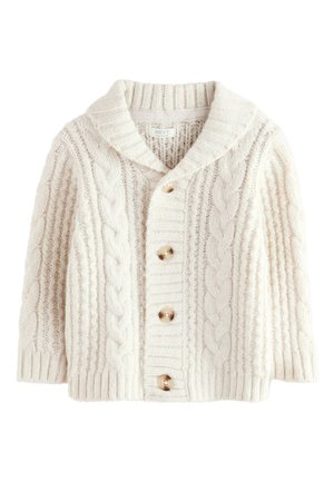 Next CHARACTER - REGULAR FIT - Strickjacke - cream